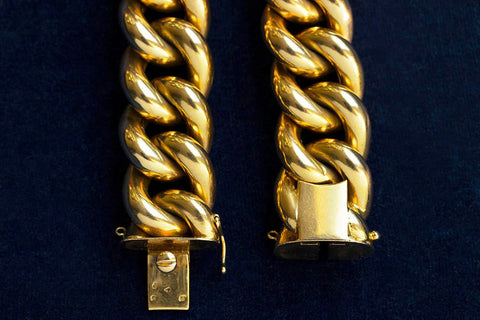 C.1930. French Curb Chain Bracelet