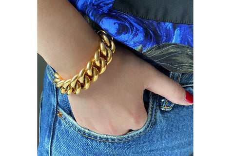 C.1930. French Curb Chain Bracelet