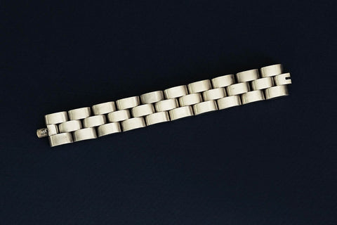 Victorian Gate Link Sterling Silver Bracelet