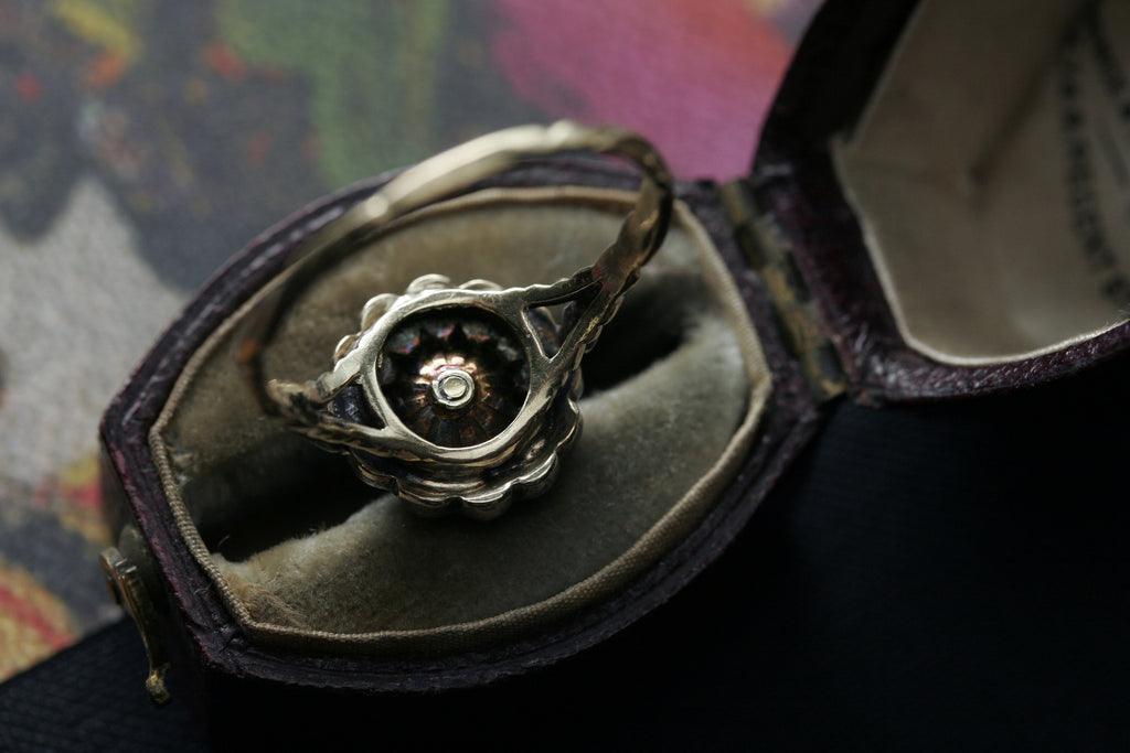 Georgian Rose Cut Diamond Ring