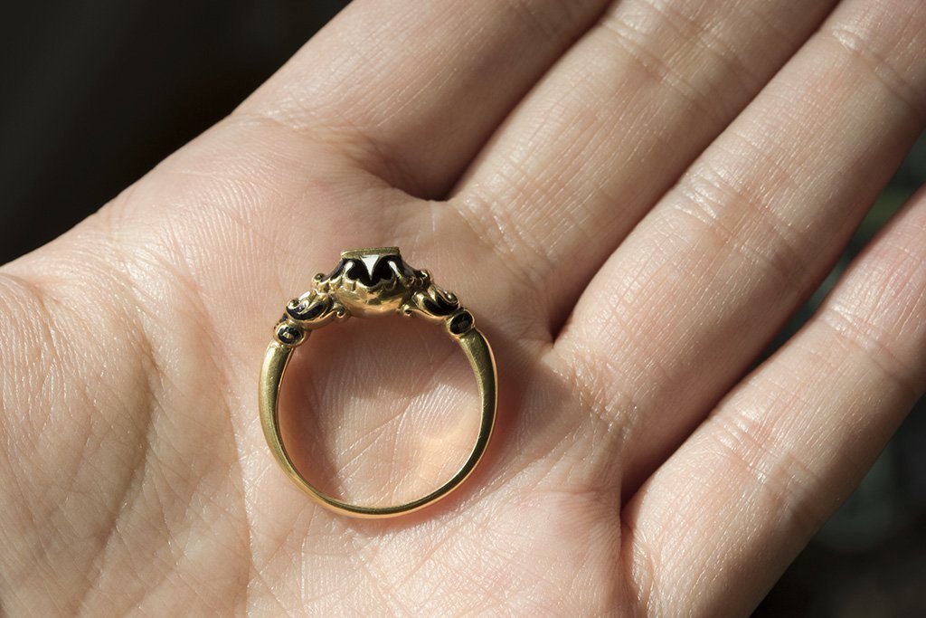 Victorian gothic engagement rings discount