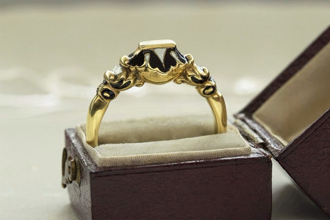 Victorian Gothic Revival Ring