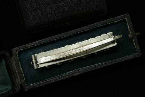 Victorian Cut Steel Hair Barrette