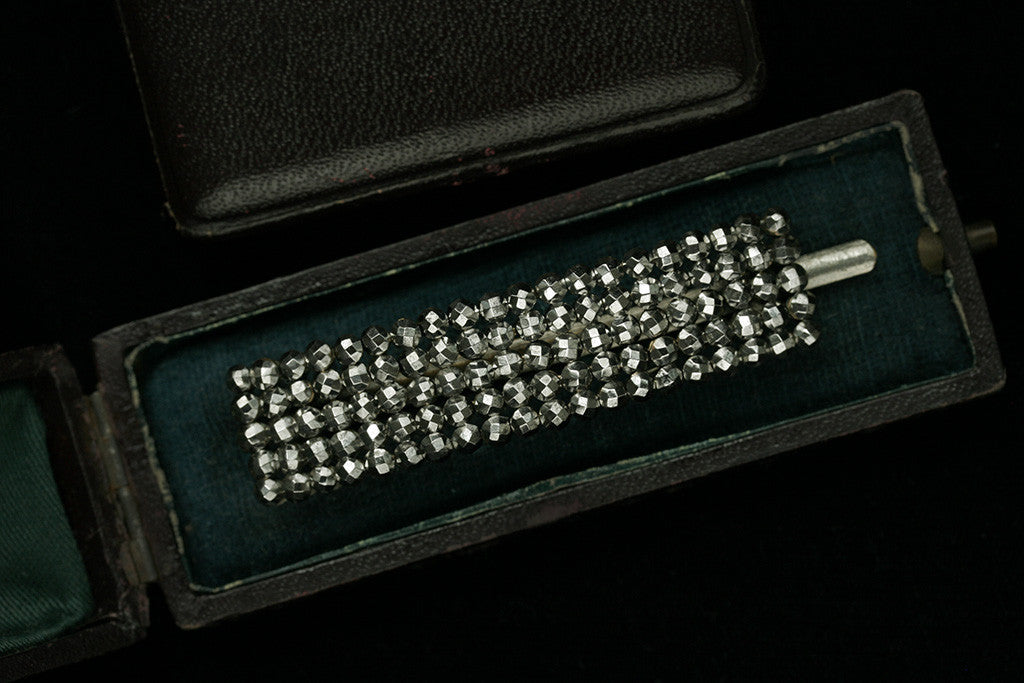 Victorian Cut Steel Hair Barrette