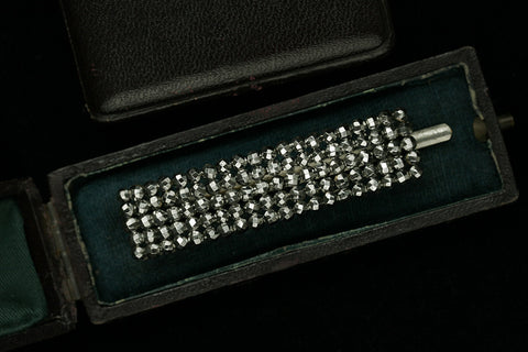 Victorian Cut Steel Hair Barrette