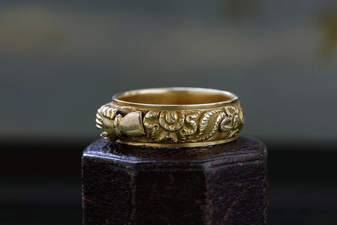 Georgian Clasped Hands Ring