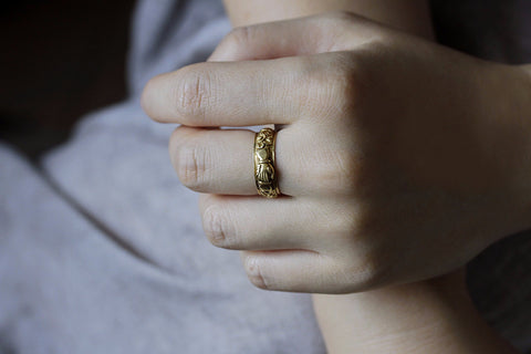 Georgian Clasped Hands Ring