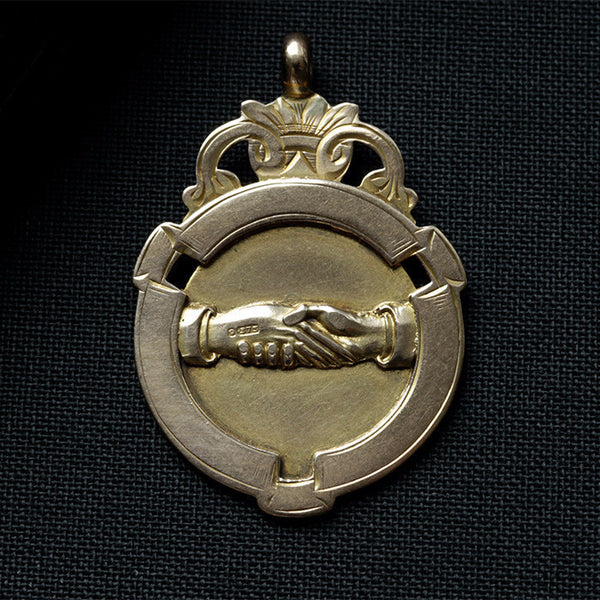 Clasped Hands Fob Pendant