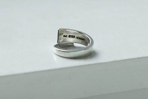 Mid Century Danish Hans Hansen Silver Ring