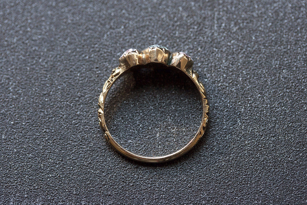 Georgian Harlequin Ring