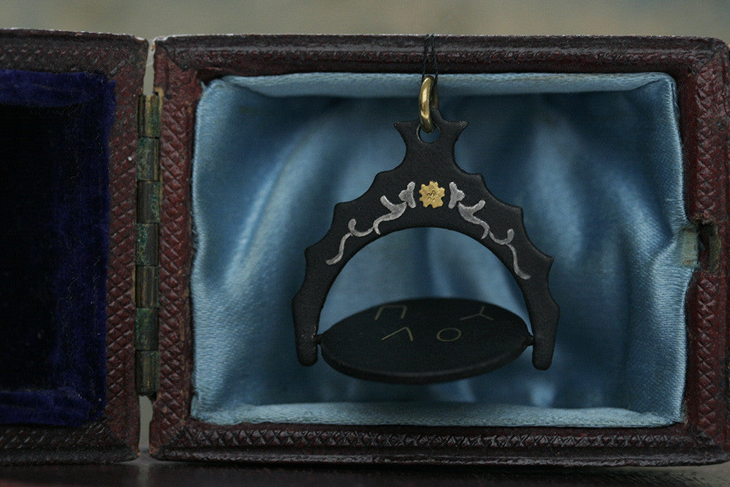 I LOVE YOU Spinner Pendant