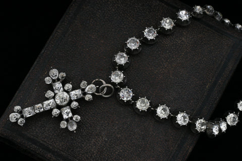 Georgian Paste Rivière Necklace