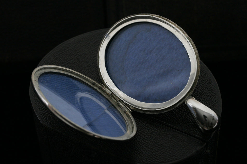 Victorian Sterling Silver Oversized Locket