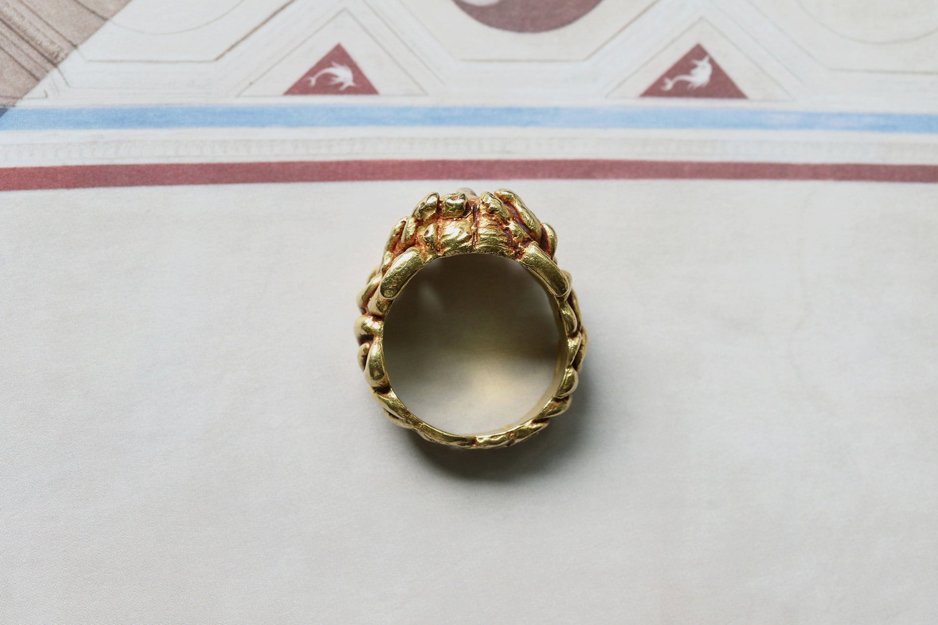 LAELIUS Antiques – Medusa Ring by Nino D'Antonio Germano