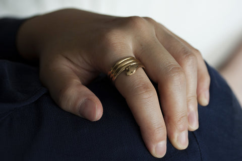 Late Victorian Snake Ring