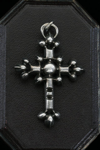 Georgian Paste Cross Pendant