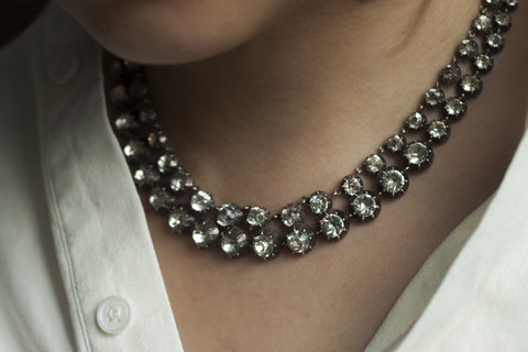 Georgian Paste Rivière Necklace