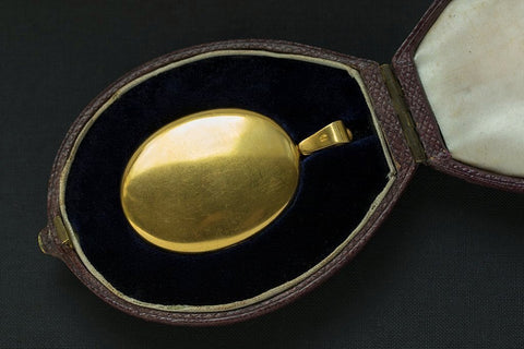 Victorian Pearl and Diamond Locket