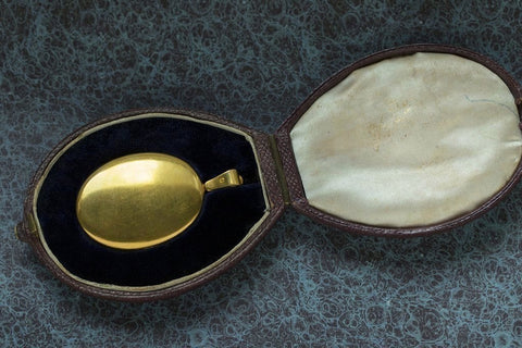 Victorian Pearl and Diamond Locket