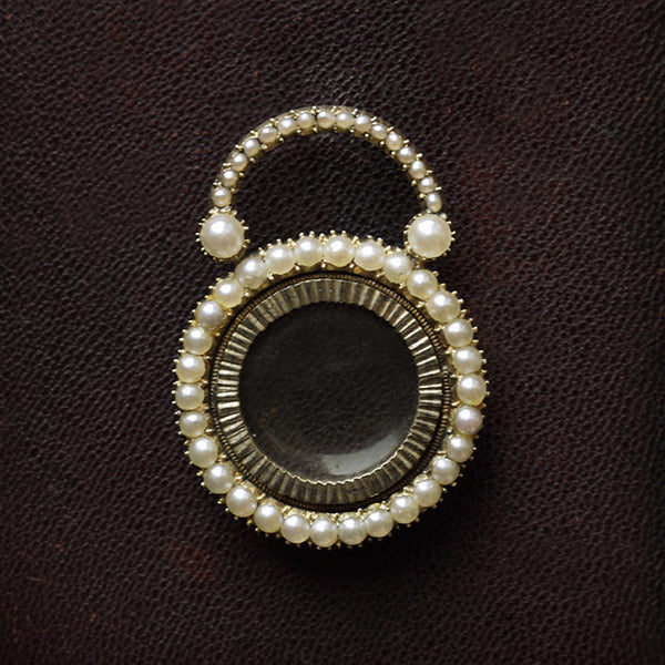 Georgian Pearl Padlock Locket