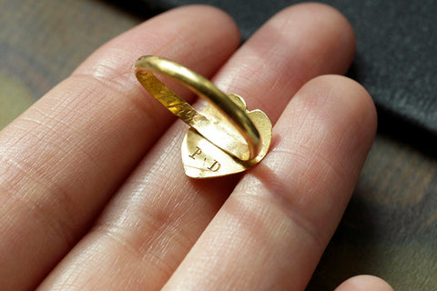 17th Century Sailor's Posy Ring