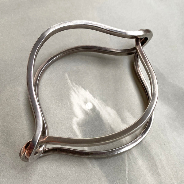 Sterling Silver Puzzle Bracelet