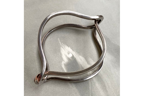 Sterling Silver Puzzle Bracelet
