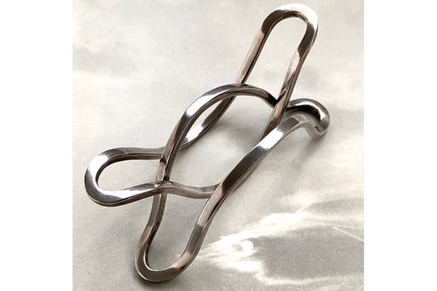Sterling Silver Puzzle Bracelet