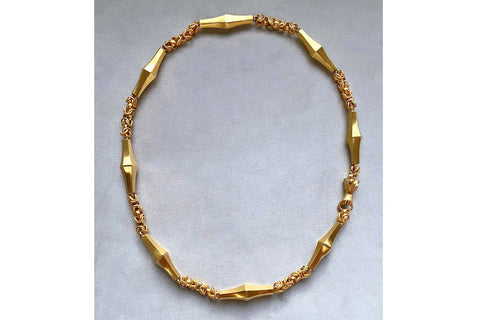 Regency Era Fancy Link Chain Necklace