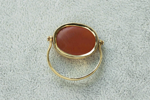 Sasanian Intaglio Swivel Ring