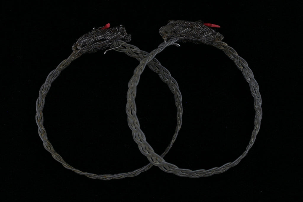 Pair of Silesian Iron Bracelets