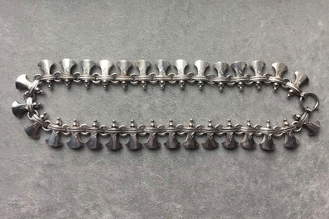 Victorian Sterling Silver Collar Necklace