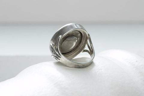 Victorian Silver Intaglio Seal Ring