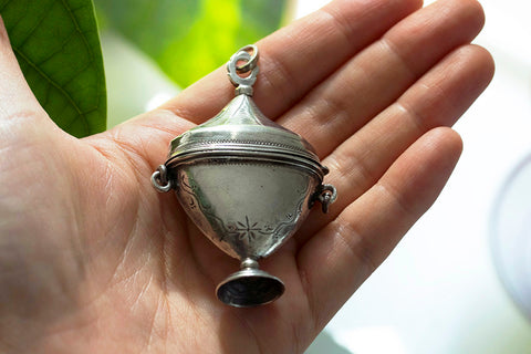 Early 19th Century Large Urn Pendant