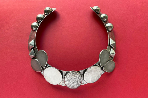 Sterling Silver Collar Necklace
