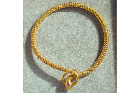 Victorian Snake Necklace