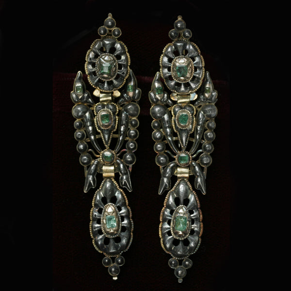Iberian Emerald Earrings