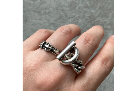 Vintage Hermès Sterling Silver Ring