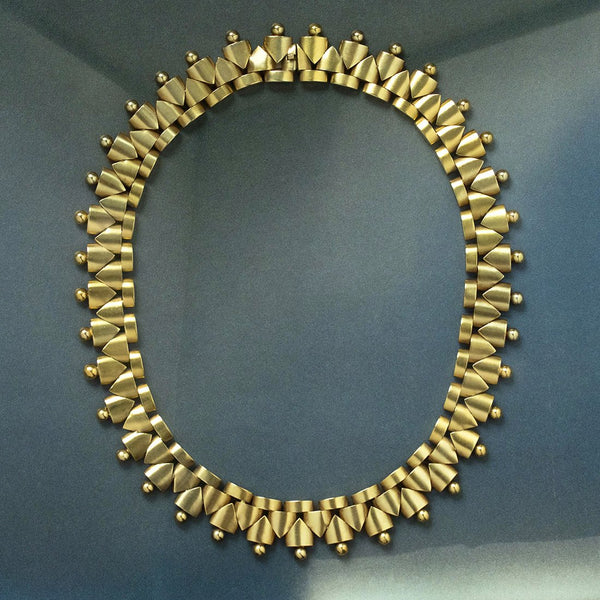 Victorian Gold Collar Necklace