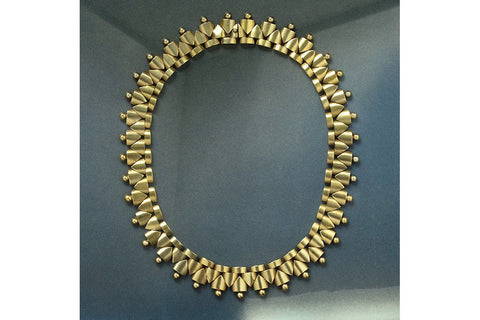 Victorian Gold Collar Necklace