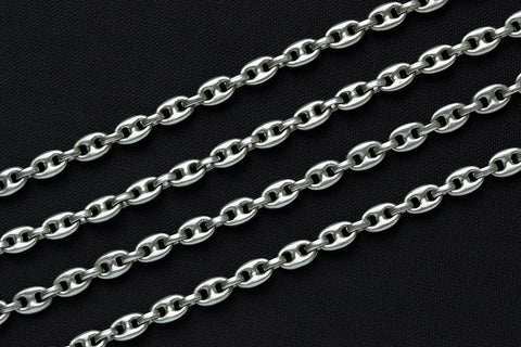 Vintage Italian Sterling Silver 38" Chain