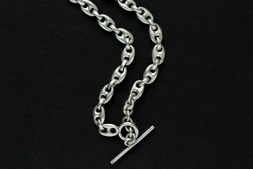 Vintage Italian Sterling Silver 38" Chain
